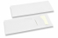 Bestekzakjes wit met bestek insnede + wit servet | PIT Packaging.nl | Enveloppenland