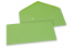 Wenskaart enveloppen gekleurd - appelgroen, 110 x 220 mm | PIT Packaging.nl | Enveloppenland