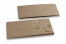 Enveloppen met Japanse sluiting - 110 x 220 x 25 mm, bruin kraft | PIT Packaging.nl | Enveloppenland