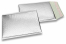Luchtkussen enveloppen ECO metallic - zilver 180 x 250 mm | PIT Packaging.nl | Enveloppenland