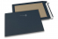 Bordrug enveloppen gekleurd - Donkerblauw, 229 x 324 mm | PIT Packaging.nl | Enveloppenland