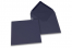 Wenskaart enveloppen gekleurd - donkerblauw, 155 x 155 mm | PIT Packaging.nl | Enveloppenland