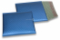 Luchtkussen enveloppen ECO mat metallic - donkerblauw 165 x 165 mm | PIT Packaging.nl | Enveloppenland