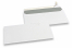 Witte papieren enveloppen, 110 x 220 mm (DL), 80 grams, stripsluiting, gewicht per stuk ca. 4 gr. | PIT Packaging.nl | Enveloppenland