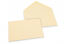 Wenskaart enveloppen gekleurd - ivoorwit, 133 x 184 mm | PIT Packaging.nl | Enveloppenland