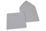 Wenskaart enveloppen gekleurd - grijs, 155 x 155 mm | PIT Packaging.nl | Enveloppenland