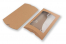 Gondeldoosjes bruin - 162 x 229 x 35 mm - met venster 120 x 180 mm | PIT Packaging.nl | Enveloppenland