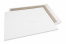 Bordrug enveloppen - 550 x 700 mm, 120 gr wit kraft voorzijde, 700 gr grijs duplex achterzijde, ongegomd / geen stripsluiting | PIT Packaging.nl | Enveloppenland