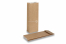 Blokbodemzakjes papier bruin - 105 x 65 x 298 mm zonder venster, 500 ml | PIT Packaging.nl | Enveloppenland