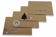 Gerecyclede kerst enveloppen | PIT Packaging.nl | Enveloppenland