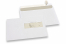 Vensterenveloppen laserprinter, 162 x 229 mm (C5), venster rechts, gewicht per stuk ca. 7 gr., venster (40 x 110 mm) positie 15 mm van rechts en 72 mm van onder. | PIT Packaging.nl | Enveloppenland