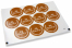 Sluitzegels doop - mi bautizo bruin met witte krans | PIT Packaging.nl | Enveloppenland