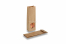 Blokbodemzakjes papier bruin - 80 x 50 x 250 mm met venster, 250 ml | PIT Packaging.nl | Enveloppenland