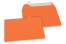 114 x 162 mm -  Oranje gekleurde papieren enveloppen | PIT Packaging.nl | Enveloppenland