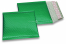 Luchtkussen enveloppen ECO metallic - groen 165 x 165 mm | PIT Packaging.nl | Enveloppenland