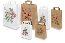 Papieren kerst draagtassen | PIT Packaging.nl | Enveloppenland