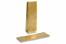 Blokbodemzakjes gekleurd - goud 80 x 50 x 250 mm, 250 gram | PIT Packaging.nl | Enveloppenland