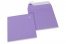 160 x 160 mm -  Paars gekleurde papieren enveloppen | PIT Packaging.nl | Enveloppenland
