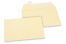 114 x 162 mm -  Ivoorwit gekleurde papieren enveloppen  | PIT Packaging.nl | Enveloppenland