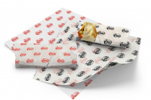 Bedrukt vetvrij papier - wit | PIT Packaging.nl | Enveloppenland