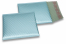 Luchtkussen enveloppen ECO mat metallic - ijsblauw 165 x 165 mm | PIT Packaging.nl | Enveloppenland