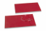 Enveloppen met Japanse sluiting - 110 x 220 mm, rood | PIT Packaging.nl | Enveloppenland