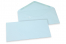 Wenskaart enveloppen gekleurd - lichtblauw, 110 x 220 mm | PIT Packaging.nl | Enveloppenland