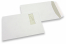 Vensterenveloppen, wit, 220 x 312 mm (EA4), venster links 40 x 110 mm, vensterpositie 20 mm van links en 50 mm vanaf boven, 120 grams, gegomd, gewicht per stuk ca. 18 gr. | PIT Packaging.nl | Enveloppenland