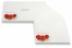 Kerstkaart enveloppen - kerstballen rood | PIT Packaging.nl | Enveloppenland