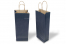 Papieren wijntassen - donkerblauw | PIT Packaging.nl | Enveloppenland