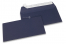 110 x 220 mm - Donkerblauw gekleurde papieren enveloppen  | PIT Packaging.nl | Enveloppenland