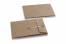 Enveloppen met Japanse sluiting - 114 x 162 x 25 mm, bruin kraft | PIT Packaging.nl | Enveloppenland