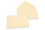 Wenskaart enveloppen gekleurd - ivoorwit, 114 x 162 mm | PIT Packaging.nl | Enveloppenland