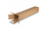 Verzendkokers vierkant met plakstrip - 610 x 105 x 105 mm | PIT Packaging.nl | Enveloppenland