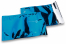 Blauw gekleurde metallic folie enveloppen - 162 x 229 mm | PIT Packaging.nl | Enveloppenland