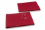 Enveloppen met Japanse sluiting - 162 x 229 x 25 mm, rood | PIT Packaging.nl | Enveloppenland