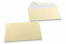 Champagne gekleurde enveloppen parelmoer - 114 x 162 mm | PIT Packaging.nl | Enveloppenland