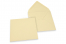 Wenskaart enveloppen gekleurd - camel, 155 x 155 mm | PIT Packaging.nl | Enveloppenland