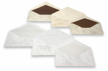 Marmer enveloppen - grijs en bruin | PIT Packaging.nl | Enveloppenland