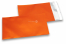 Oranje gekleurde mat metallic folie enveloppen - 114 x 162 mm | PIT Packaging.nl | Enveloppenland