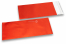 Rode gekleurde mat metallic folie enveloppen - 110 x 220 mm | PIT Packaging.nl | Enveloppenland