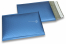 Luchtkussen enveloppen ECO mat metallic - donkerblauw 180 x 250 mm | PIT Packaging.nl | Enveloppenland