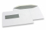 Vensterenveloppen, wit, 162 x 229 mm (C5), venster links 40 x 110 mm, 20 mm van links en 72 mm van onder, 90 grams, gegomd, gewicht per stuk ca. 7 gr. | PIT Packaging.nl | Enveloppenland