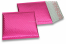 Luchtkussen enveloppen ECO metallic - roze 165 x 165 mm | PIT Packaging.nl | Enveloppenland