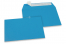 114 x 162 mm -  Oceaanblauw gekleurde papieren enveloppen | PIT Packaging.nl | Enveloppenland