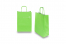 Papieren draagtassen gedraaide handgreep - groen, 220 x 100 x 310 mm, 90 gr | PIT Packaging.nl | Enveloppenland