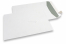Witte papieren enveloppen, 229 x 324 mm (C4), 120 grams, stripsluiting, gewicht per stuk ca. 16 gr. | PIT Packaging.nl | Enveloppenland