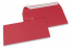 110 x 220 mm - Rood gekleurde papieren enveloppen  | PIT Packaging.nl | Enveloppenland