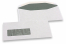 Vensterenveloppen, wit, 114 x 229 mm (C 5/6), venster links 40 x 110 mm, 20 mm van links en 24 mm van onder, gegomd, 80 grams | PIT Packaging.nl | Enveloppenland