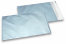 IJsblauw gekleurde mat metallic folie enveloppen - 180 x 250 mm | PIT Packaging.nl | Enveloppenland